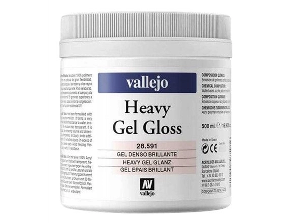 Een Heavy gel glans 500 ml Vallejo koop je bij Terpen Tijn